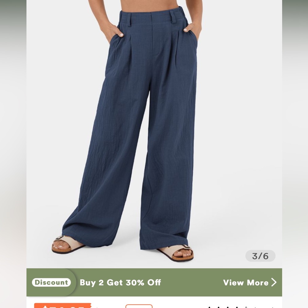 Halara Pants - Wide Leg